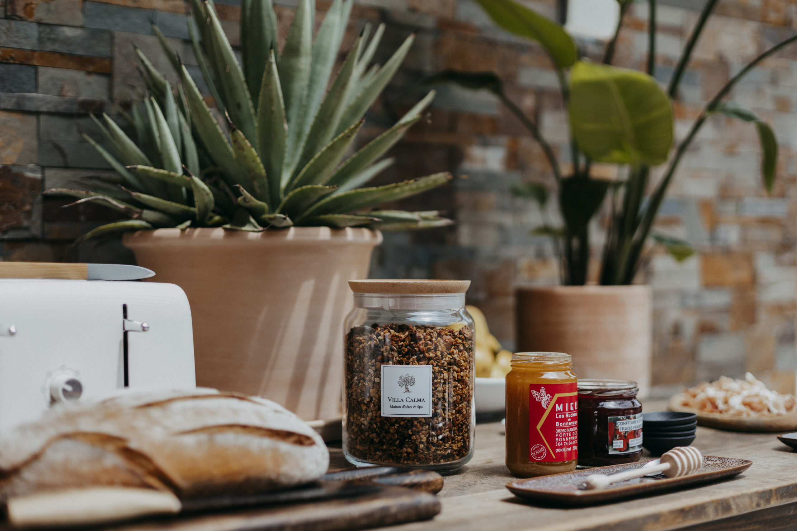 Petit-déjeuner chambre d'hôtes