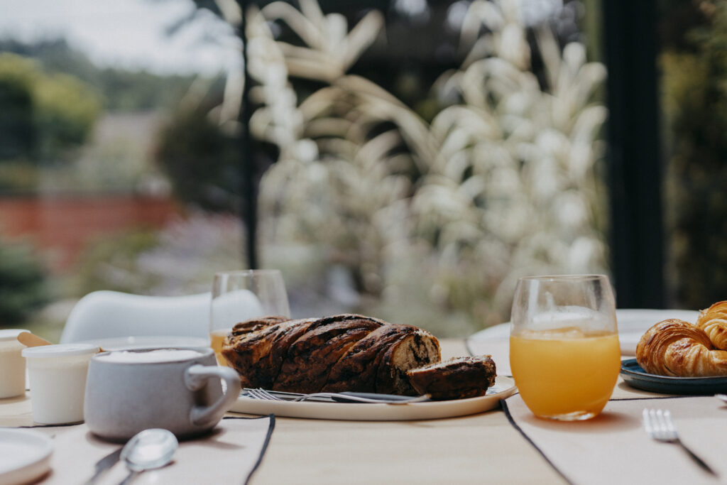 Petit-déjeuner chambre d'hôtes